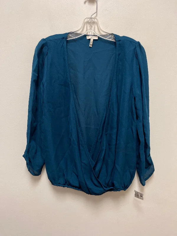 Blue Blouse Long Sleeve Joie, Size Xs