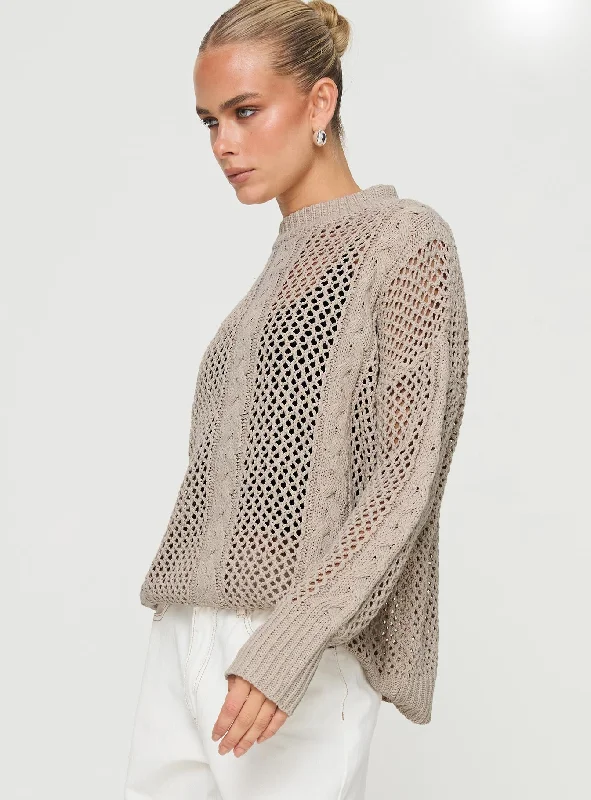 Millions Knit Sweater Beige