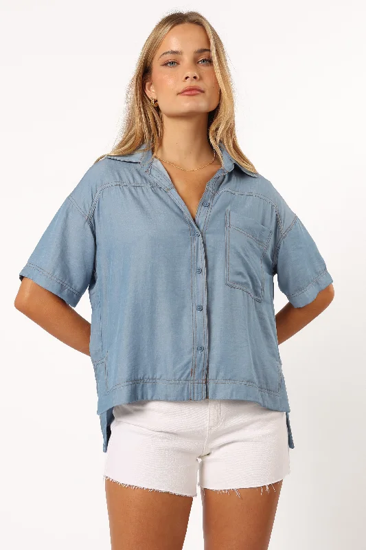 Lyna Top - Blue