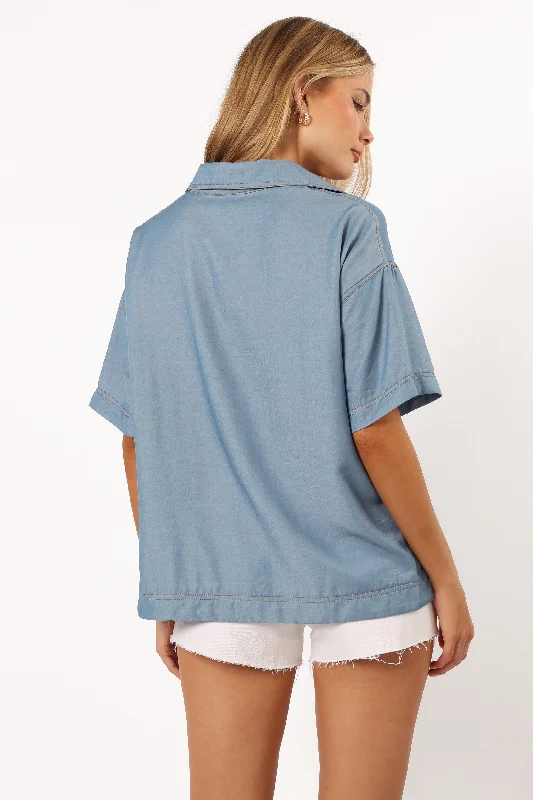 Lyna Top - Blue