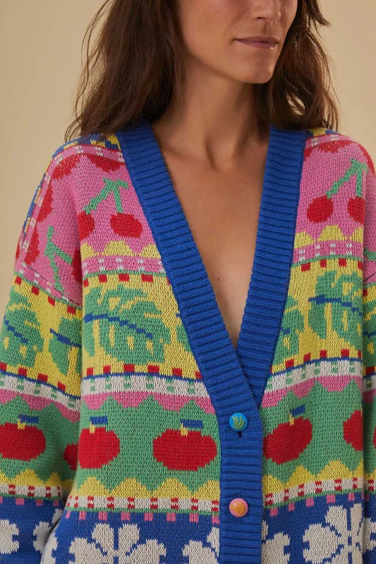 Sweet Orchad Knit Cardigan