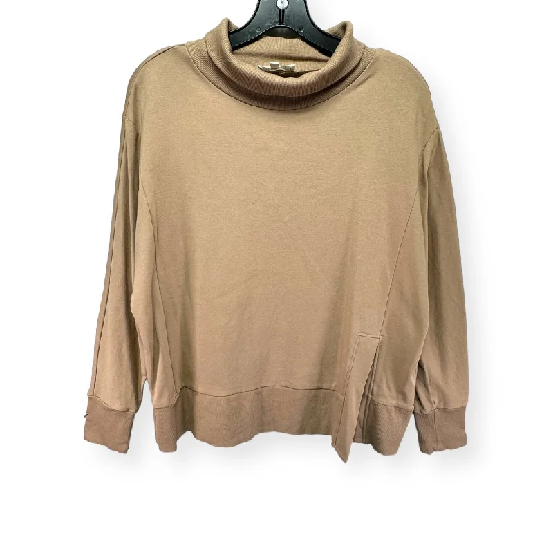 Tan Top Long Sleeve Haven, Size M