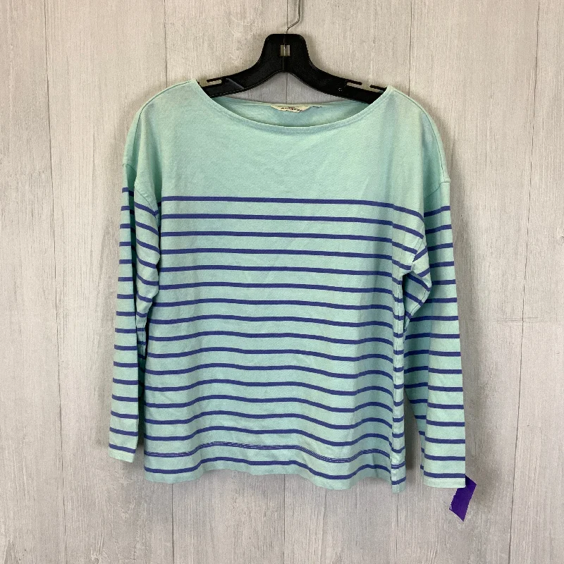 Top 3/4 Sleeve Basic By Vineyard Vines In Blue, Size: L