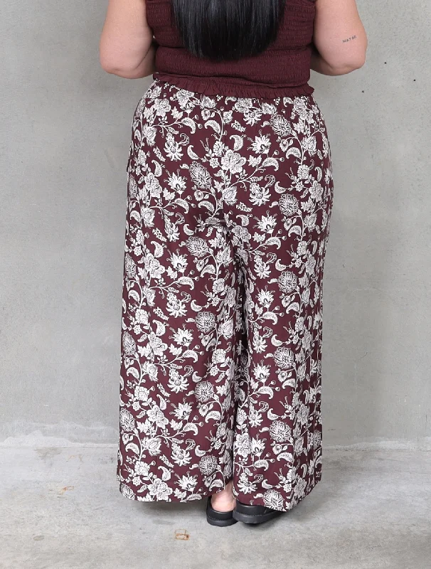 Resort Pant - Chocolate Shalimar