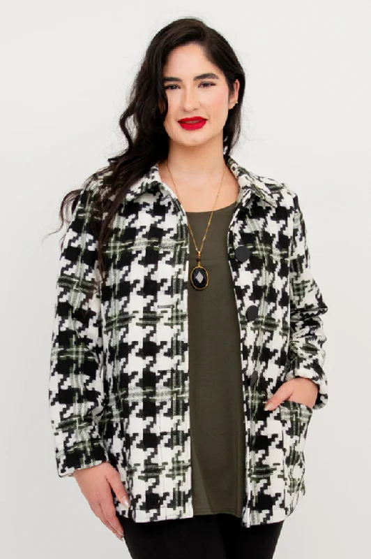 Cherie Coat, Houndstooth