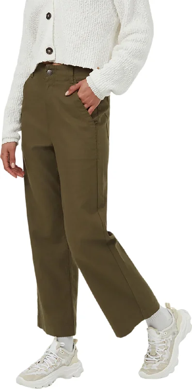 Hemp Stretch Straight Leg Pant - Women's|-|Pantalon extensible à jambe droite en chanvre - Femme