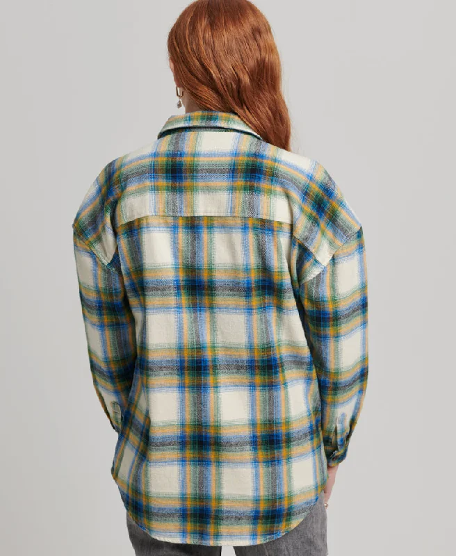 Vintage Check Overshirt | Friars Green Check