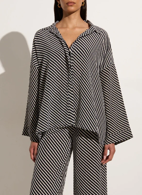 Amici Shirt - Toscano Stripe Black