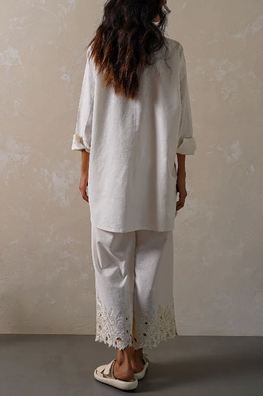 LINEN LILY TUNIC