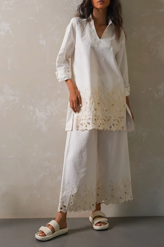 LINEN LILY TUNIC