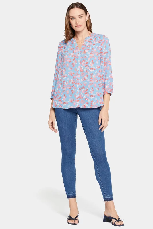 Spring Pintuck Blouse - Pacific Meadows