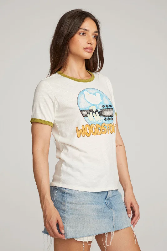 Woodstock Bird On Guitar Tee