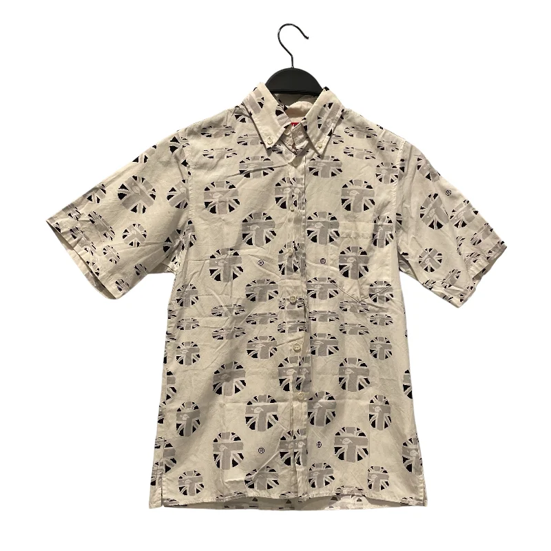 BAPE/SS Shirt/S/Monogram/Cotton/WHT/London