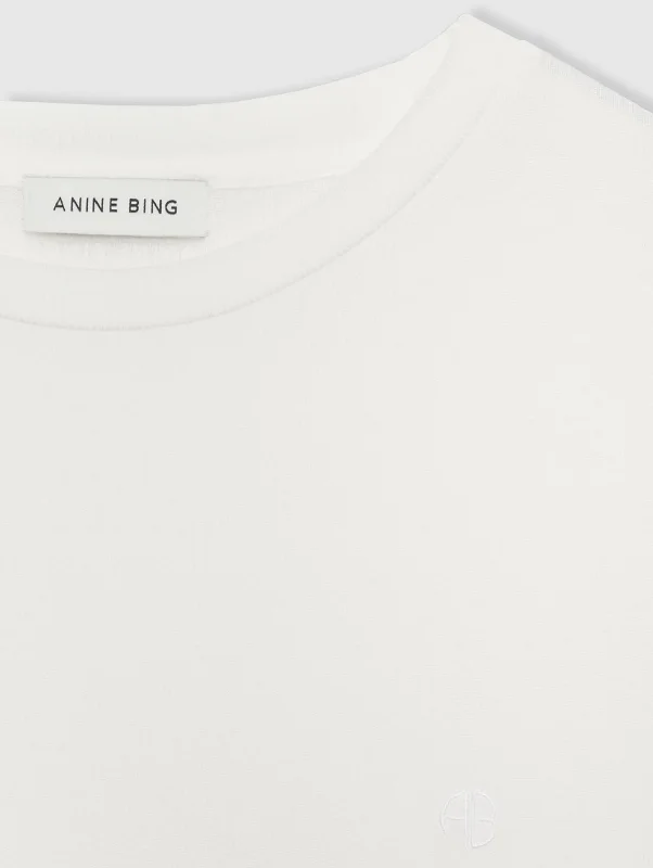 Amani Long Sleeve Tee in Ivory