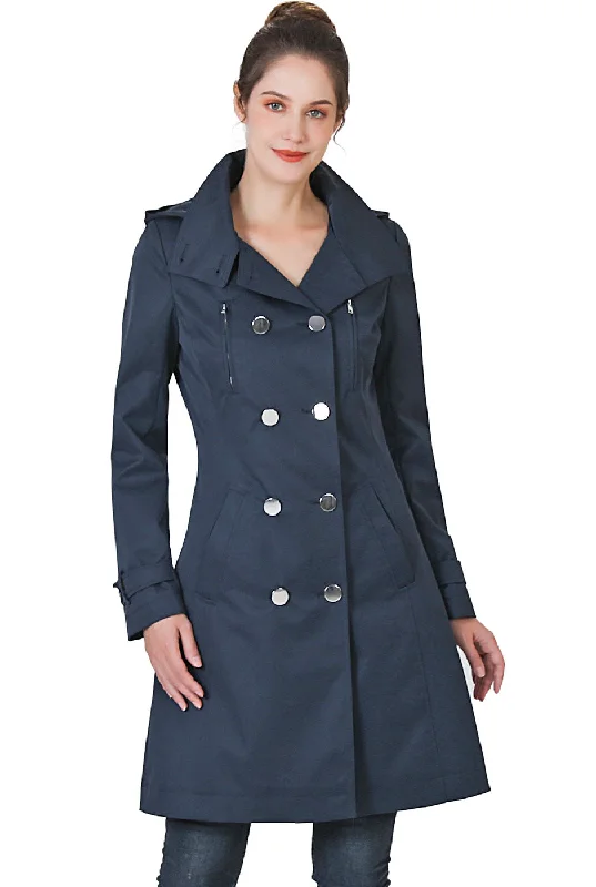 BGSD Women Amari Waterproof Hooded Trench Coat