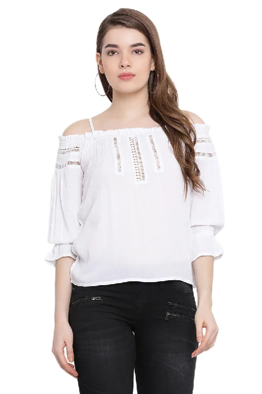 Breeze Vibe Off Shoulder Top