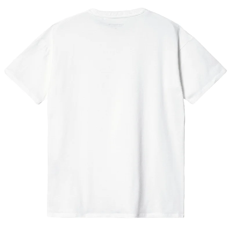 Carhartt WIP Womens S/S Pocket T-Shirt White