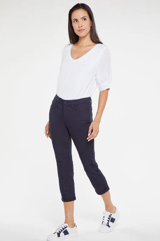 Chloe Skinny Capri Jeans - Dark Rinse