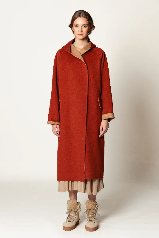 Coat ""ROMANA MAXI"" / Doubleface Cashmere by Loro Piana