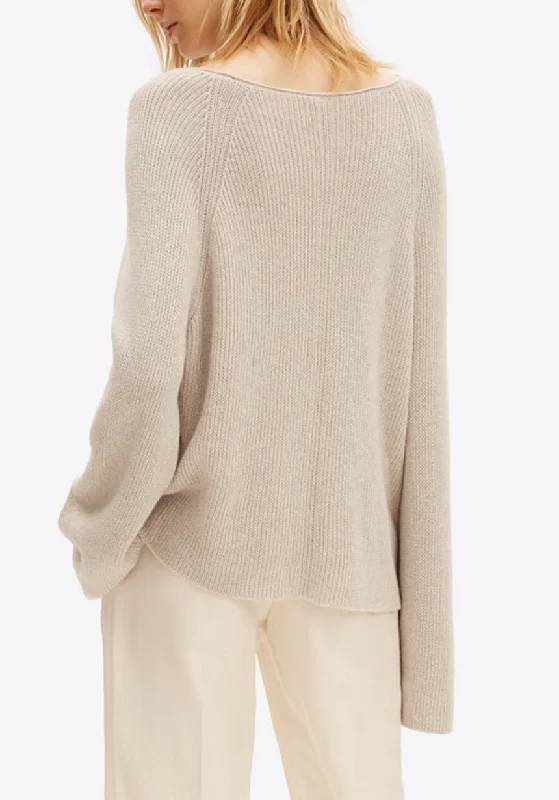 End of winter sale : 100% wook beige sweater