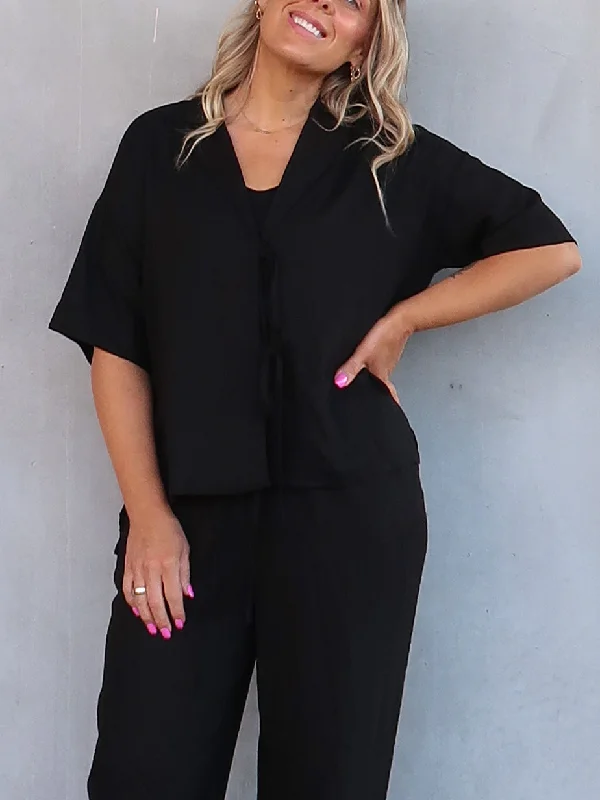 Finley Top - Black