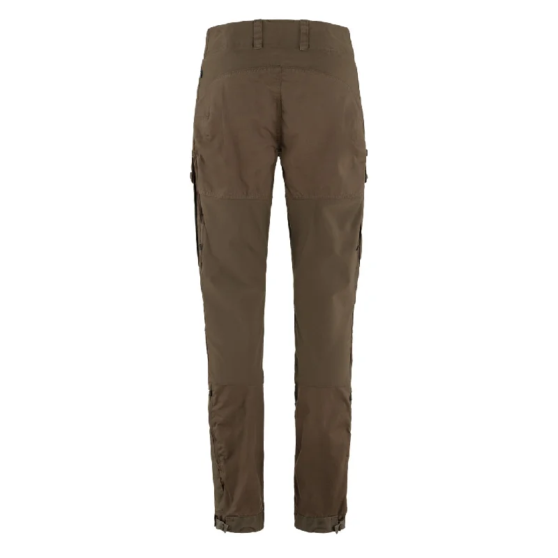 Fjallraven Womens Forest Hybrid Trousers Dark Olive