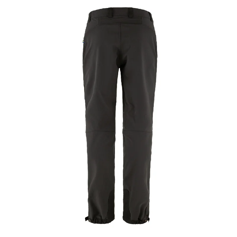 Fjallraven Womens Keb Agile Trousers Reg Leg Black