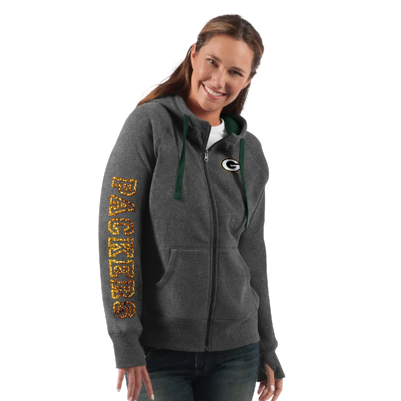 Green Bay Packers Women's Playoff Full Zip Jacket