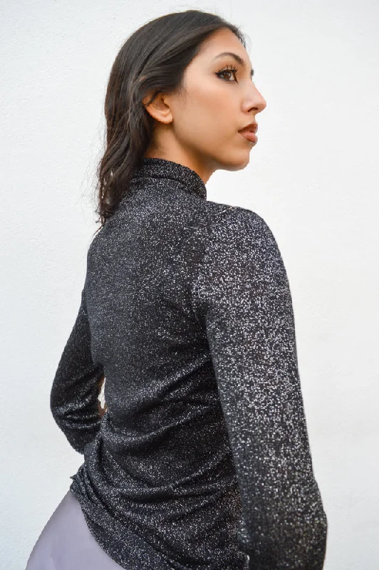 ICHI Toronto Meteorite Rollneck Top