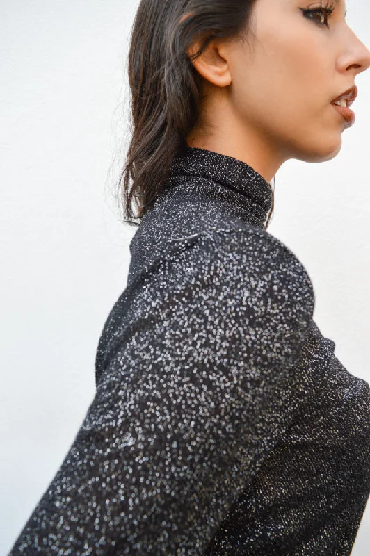 ICHI Toronto Meteorite Rollneck Top