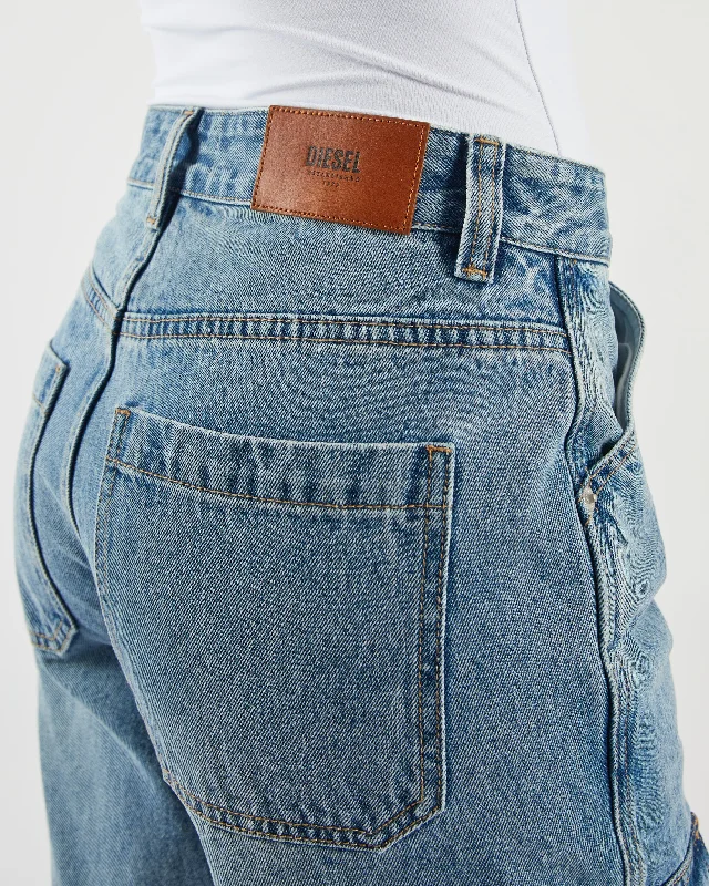 Georgia Cargo Jean Stone Blue