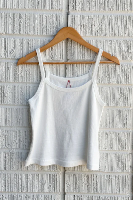 Le Bon Shoppe Dana Vintage White Cami