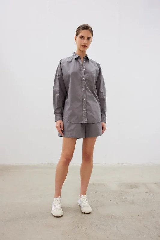 The Chiara Shirt Charcoal