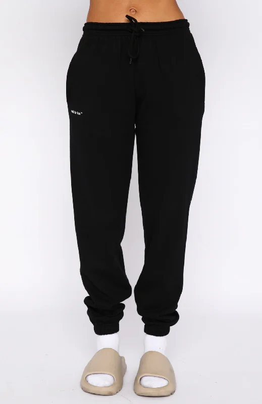 Not An Issue Sweatpants Black