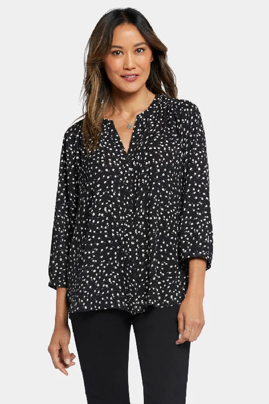 Pintuck Blouse - Picadia