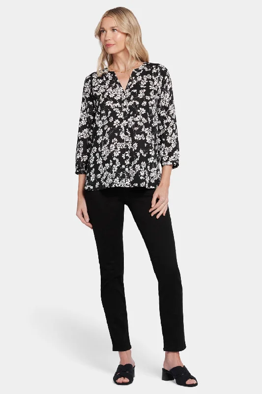 Pintuck Blouse - Stefania