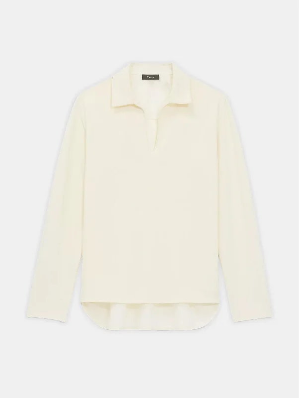 Polo Popover in Ivory