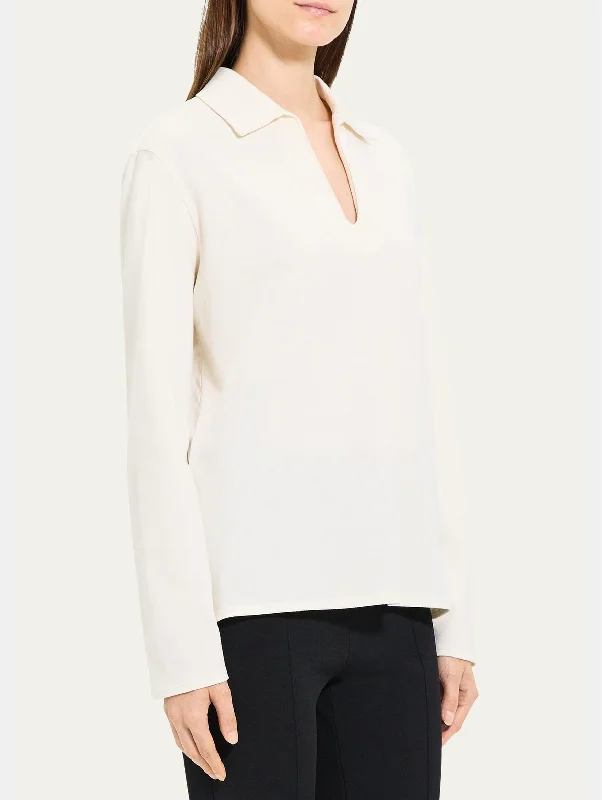 Polo Popover in Ivory