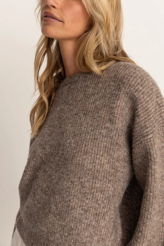 Quinn Knit Jumper Oatmeal