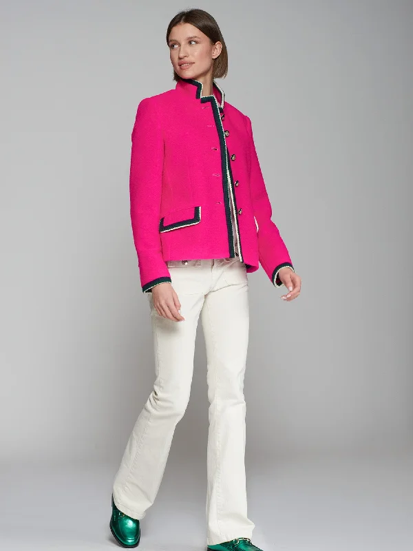 Vilagallo Pink/Black Army Style Jacket